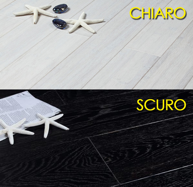 parquet chiaro o scuro